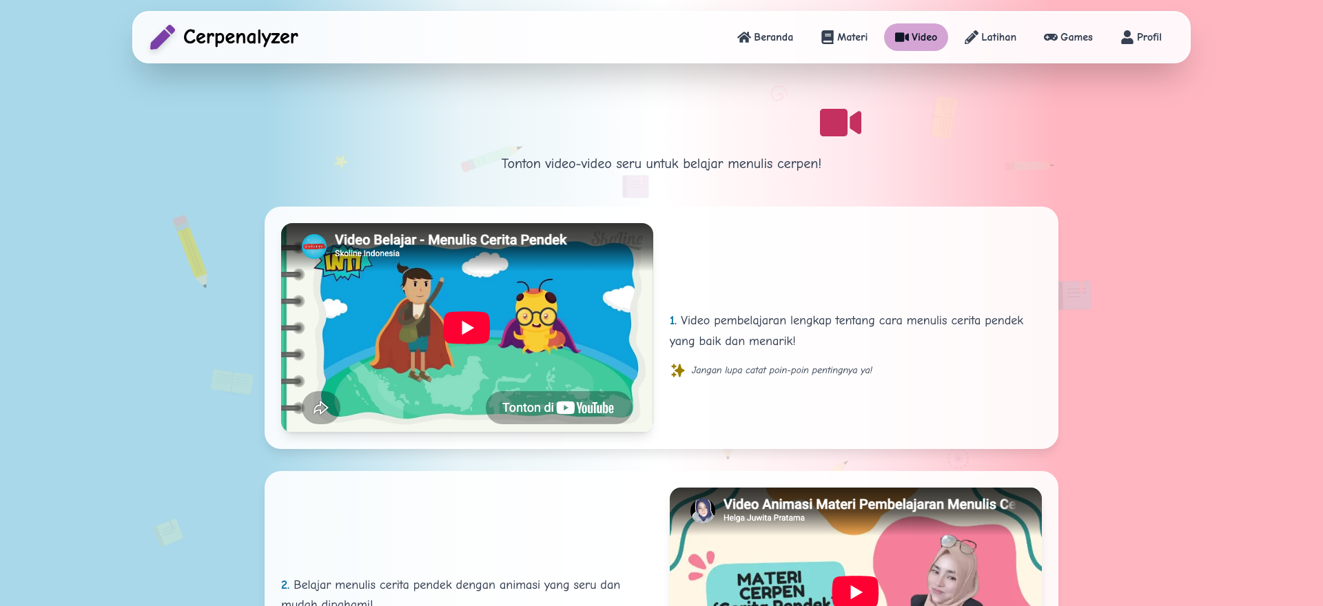 Cerpenalyzer, desktop view 3