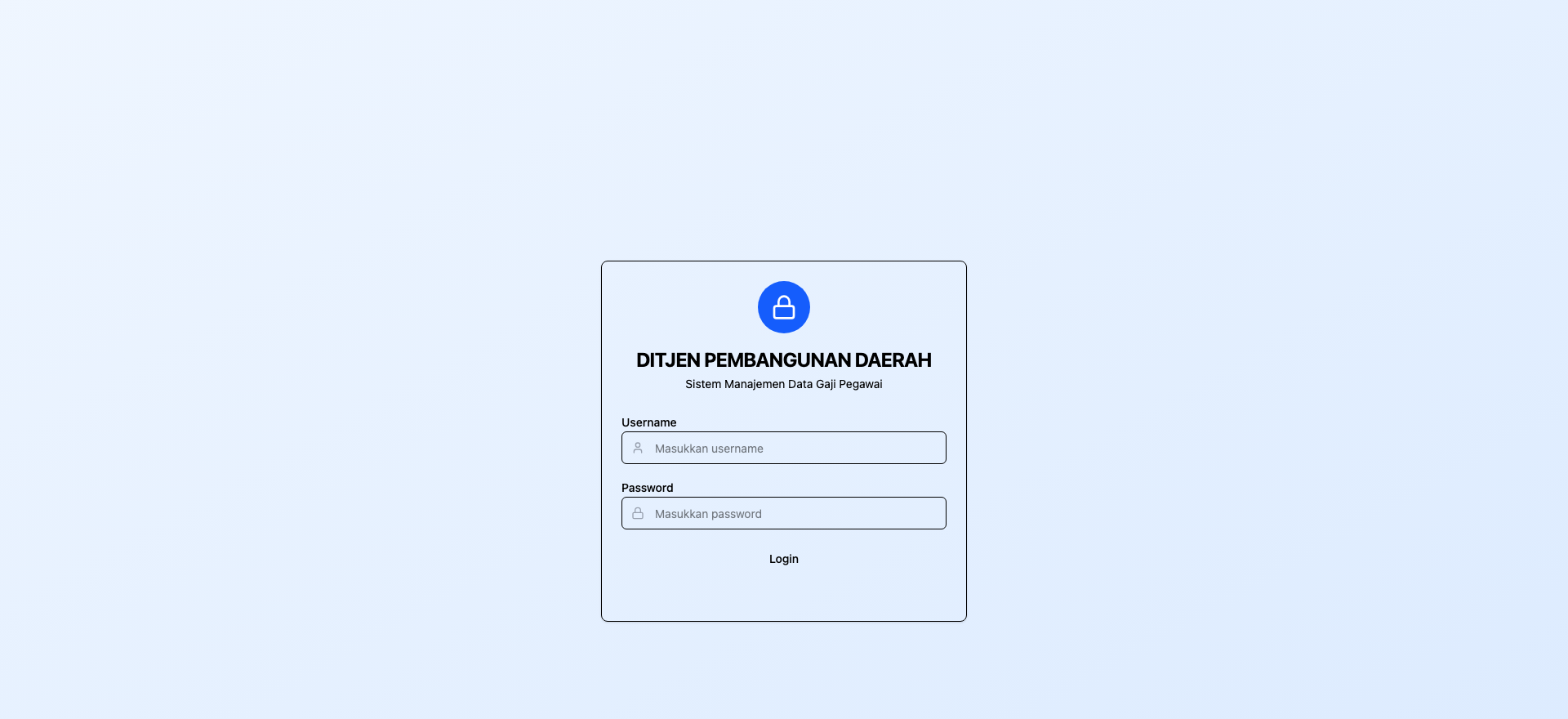 Ditjen Pembangunan Daerah, desktop view 2
