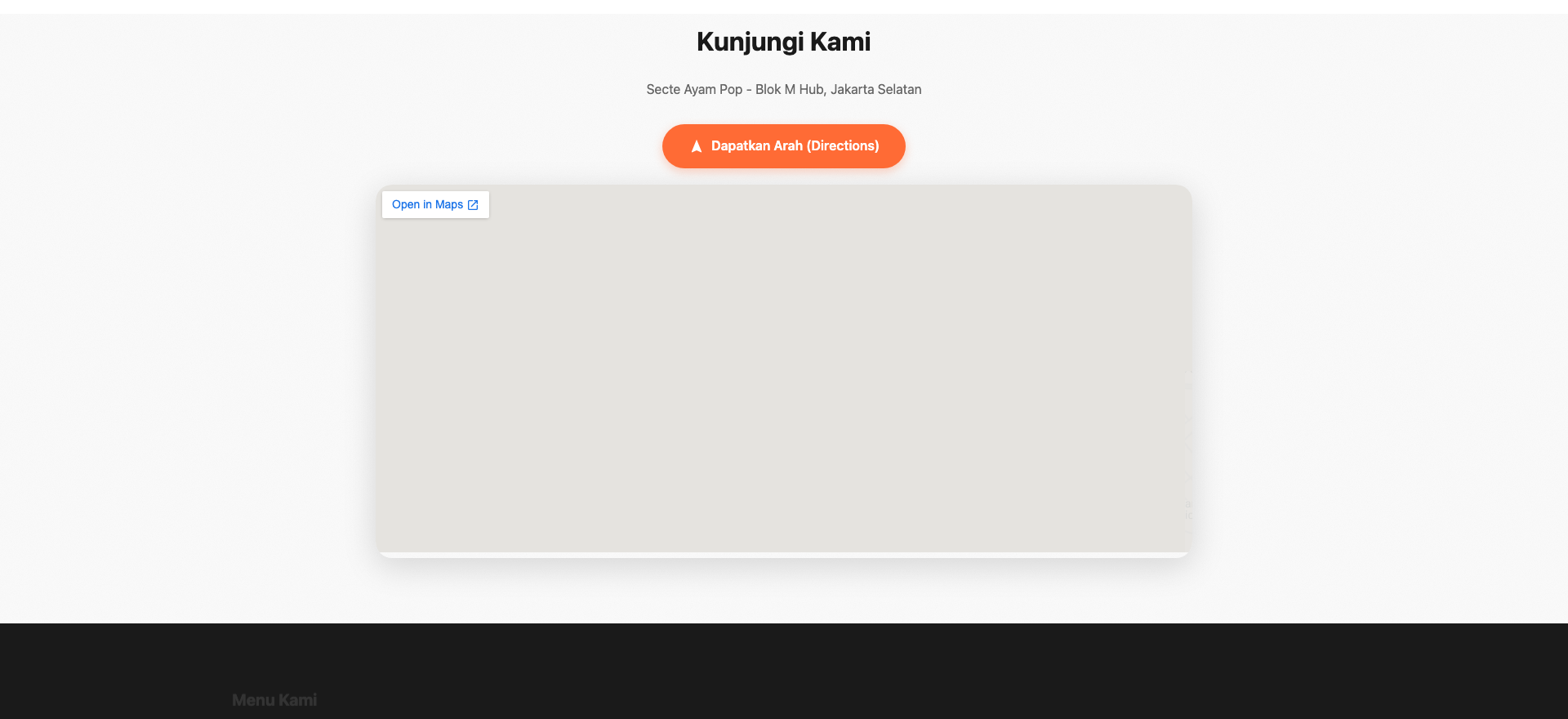 Secte Ayam Pop, desktop view 3