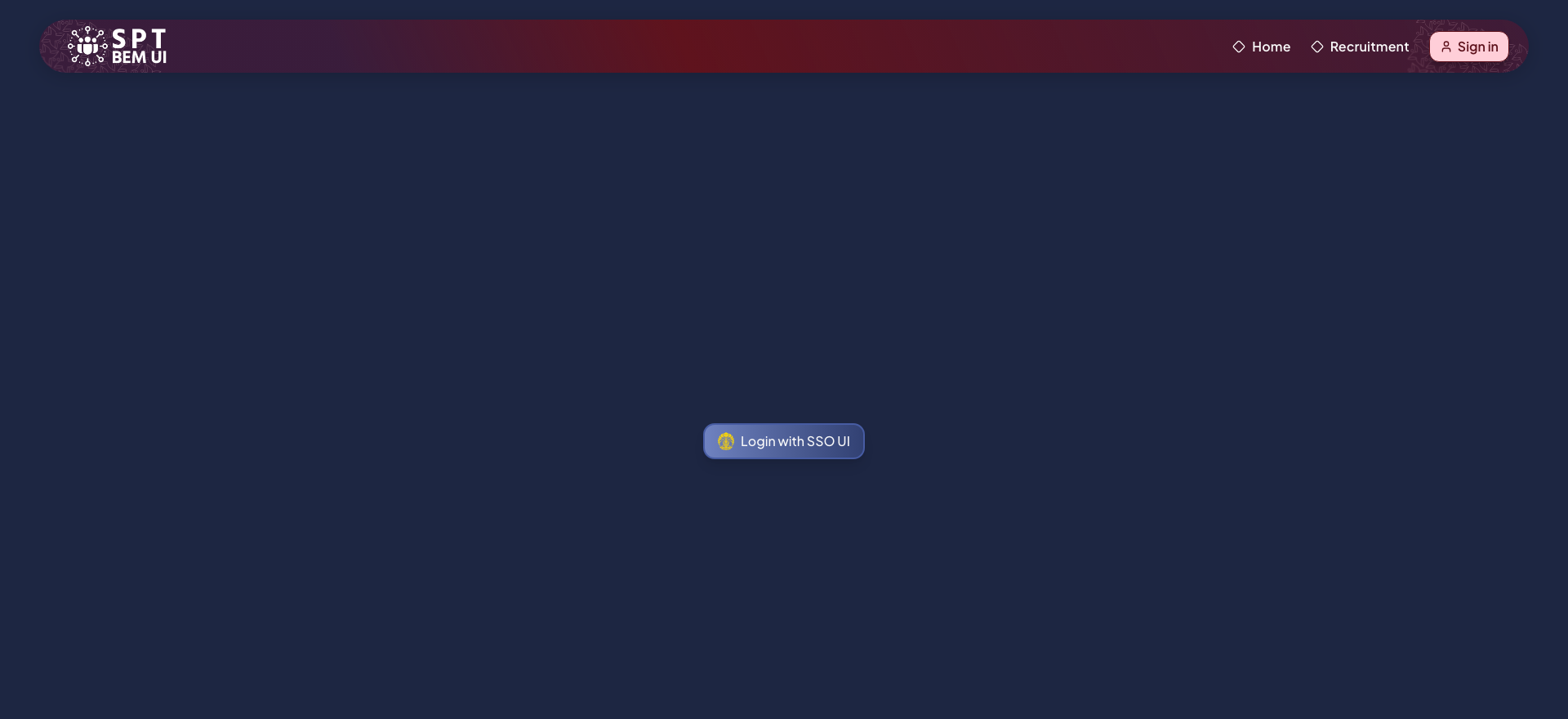 SPT BEM UI, desktop view 3